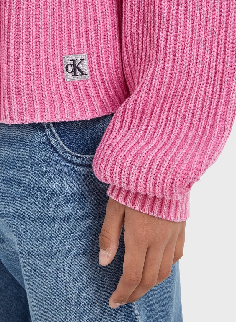 Kids Logo Sweater