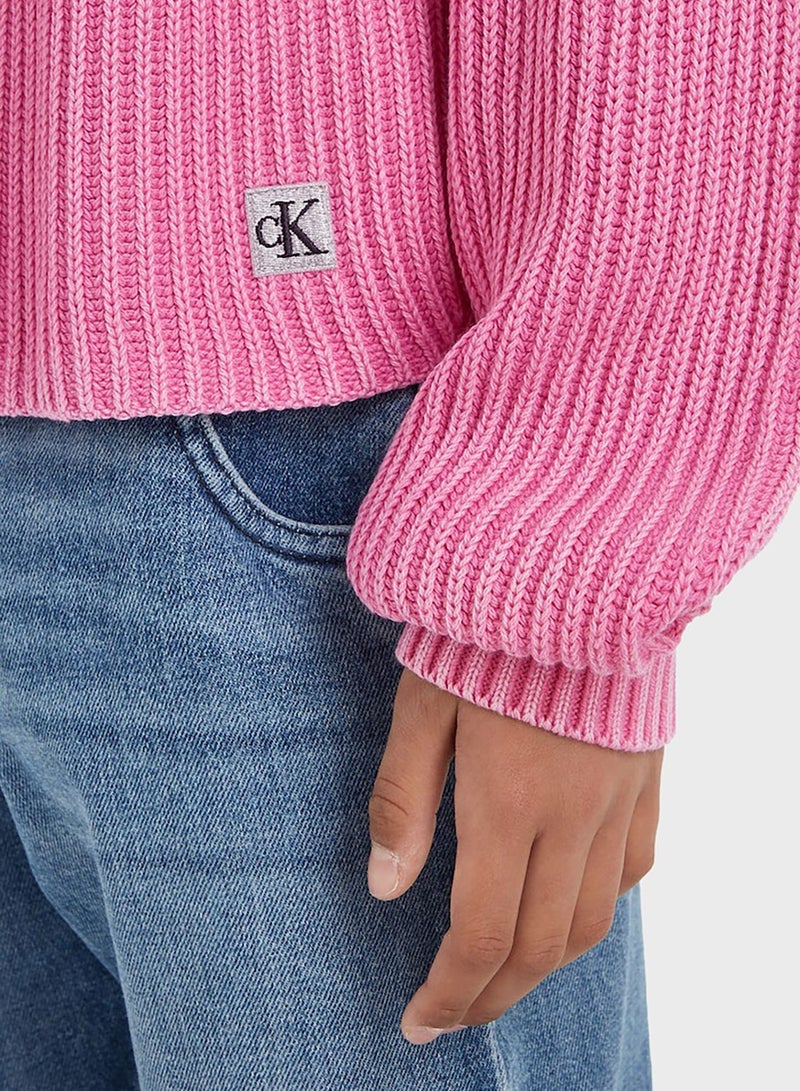 Kids Logo Sweater