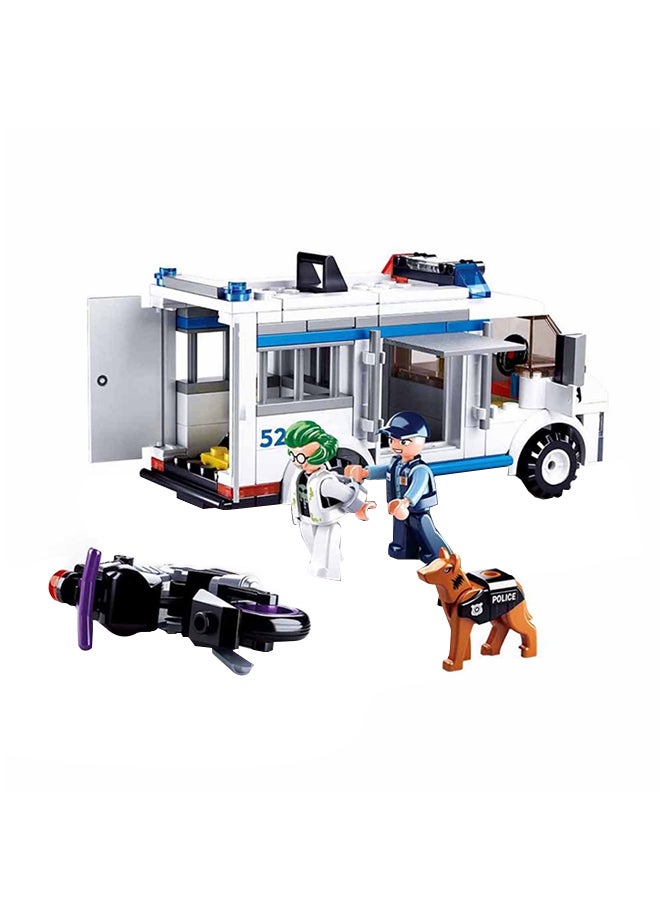 117-Piece Building Block Set For Police Car