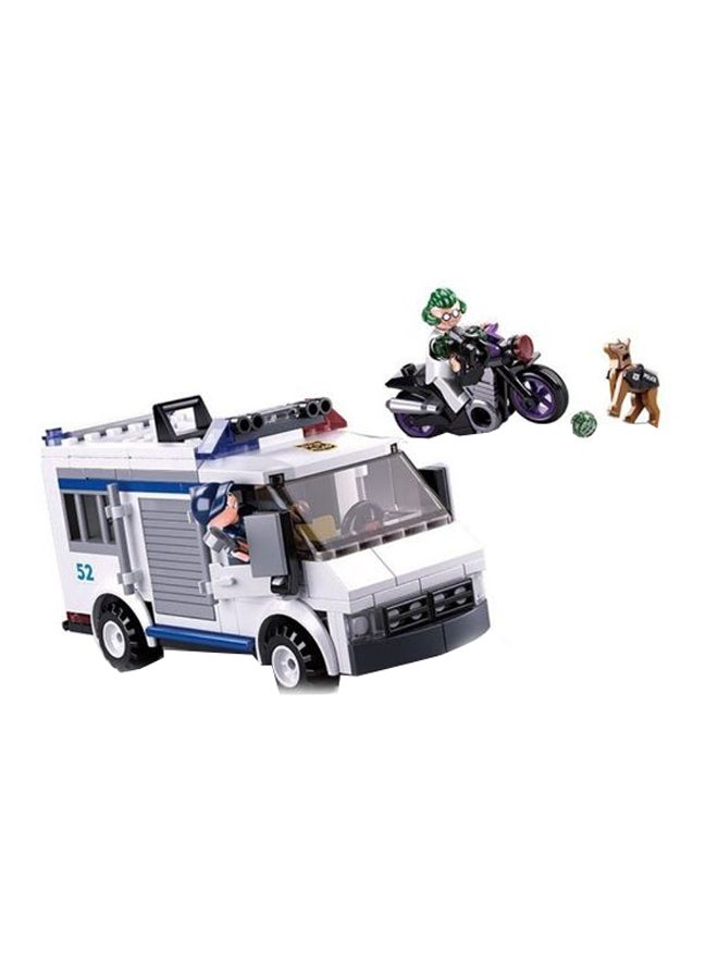 117-Piece Building Block Set For Police Car