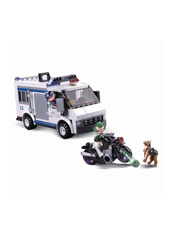 117-Piece Building Block Set For Police Car