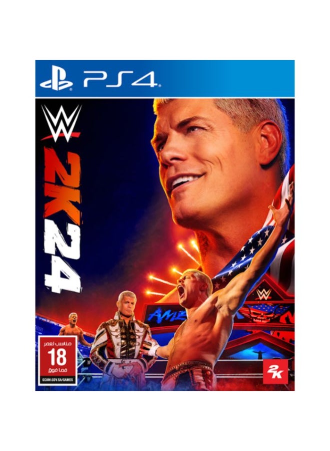 WWE 2K24 PS4 Standard Edition - PlayStation 4 (PS4)