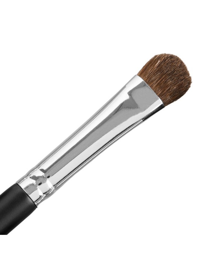 Pro Shader Eyeshadow Brushbeauty Junkees Pro All Over Short Flat Shader Eye Shadow Brush For Liddense Rounded Bristles To Pack And Blend Powder Cream Eye Shadow On Eyelid And Crease