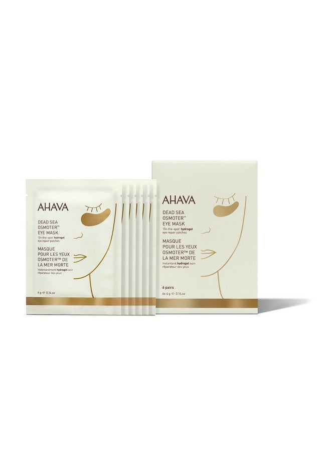 Ahava Ahava Dead Sea Osmoter Hydrogel Eye Repair Patches6 Ct.