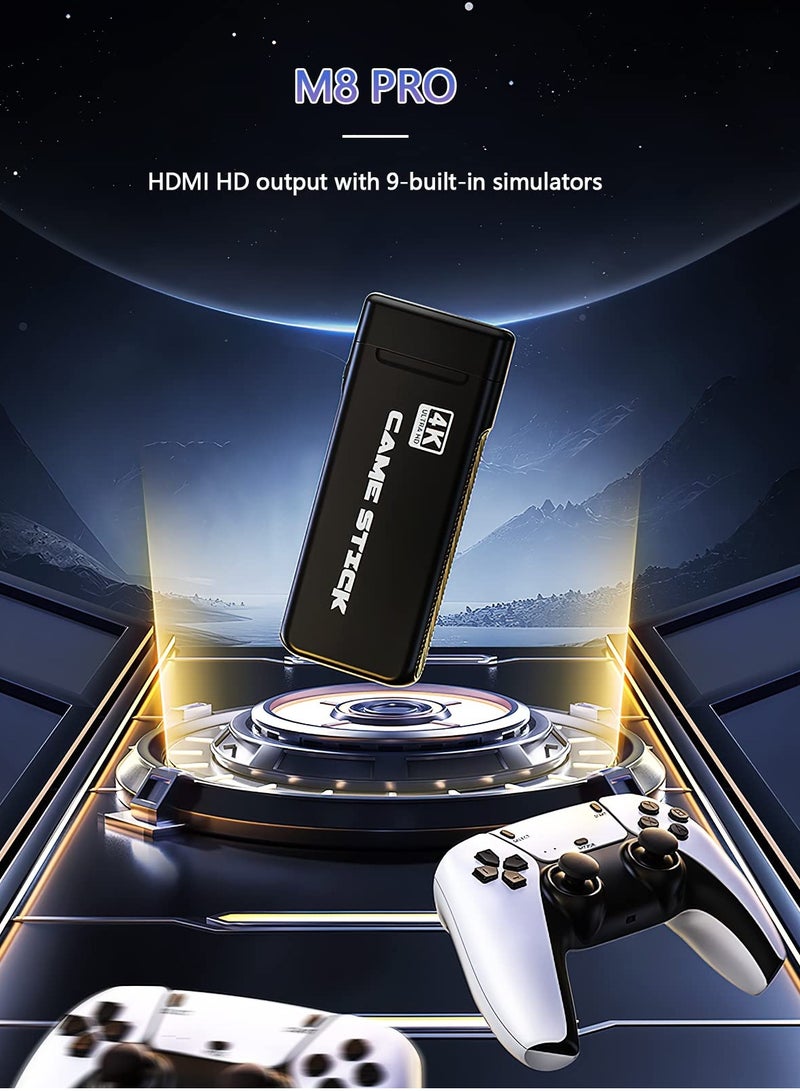 Game Stick 4K HDMI HD Video Console 2.4G Wireless Controller For PS1/FC/GB/GBA Arcade Retro TV Game Console 20000+ Games