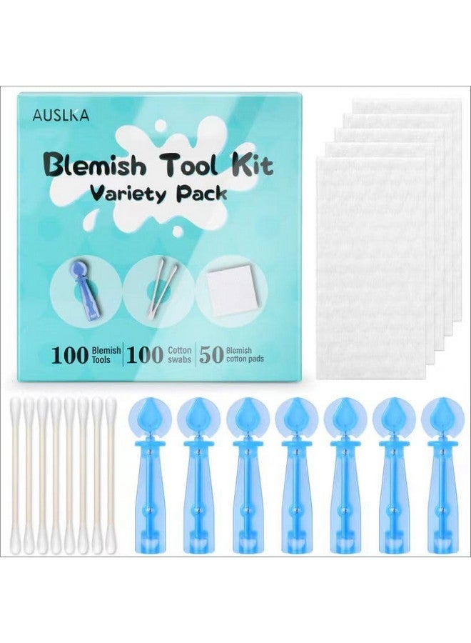Professional Blemish Needle Tool Kit 250Pcsdisposable Blemish Remover Tools And Antizit Cotton Padspimple Blackhead Extractorpimple Popper Tool Kit For Pimple Whitehead Blackhead
