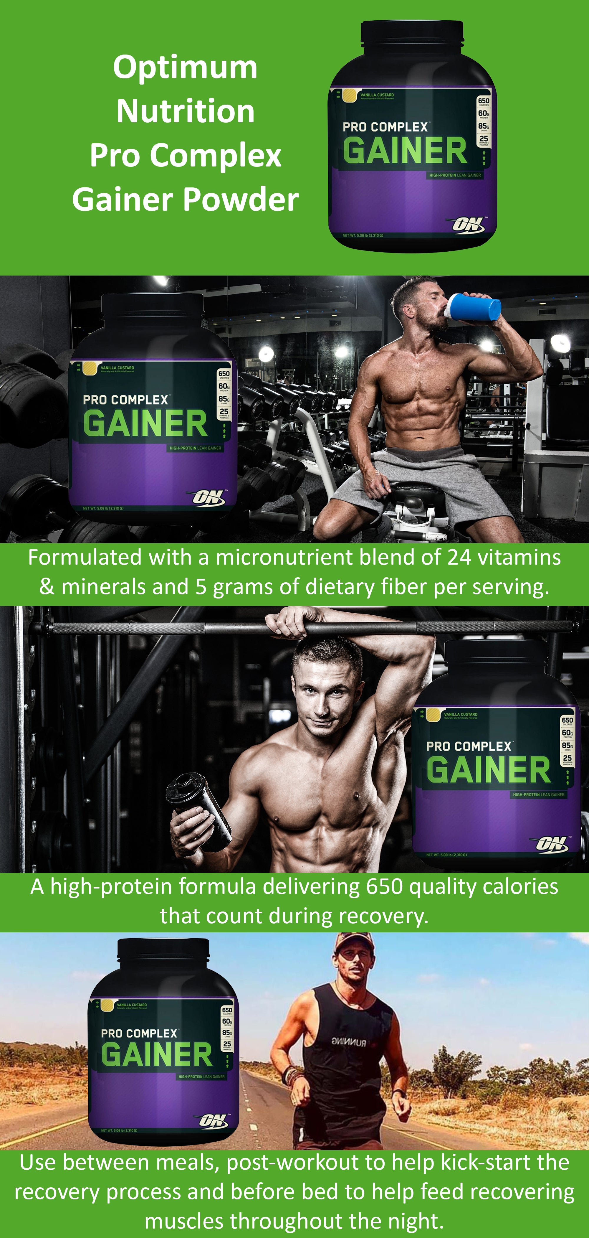 Pro Gainer Protein - Double Chocolate - 4.62 Kilogram