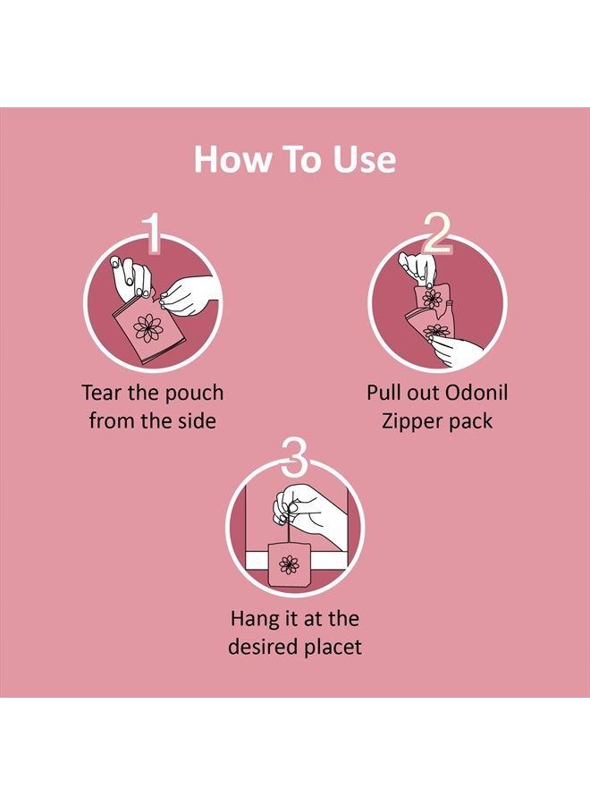 Air Freshener Zipper, 10g (Pack of 3)
