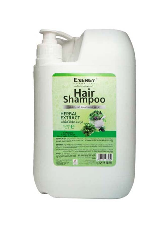 Hair Shampoo Herbal Extract White 5Liters