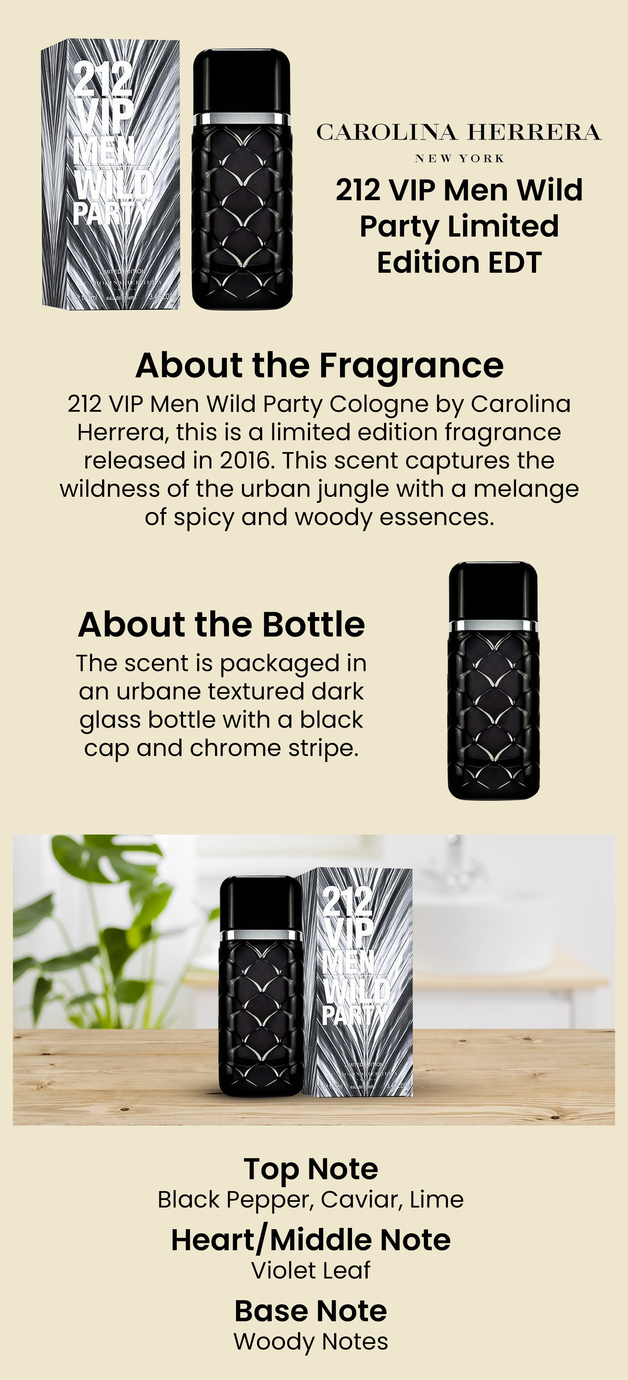 212 Vip Wild Party Limited Edition EDT 100ml