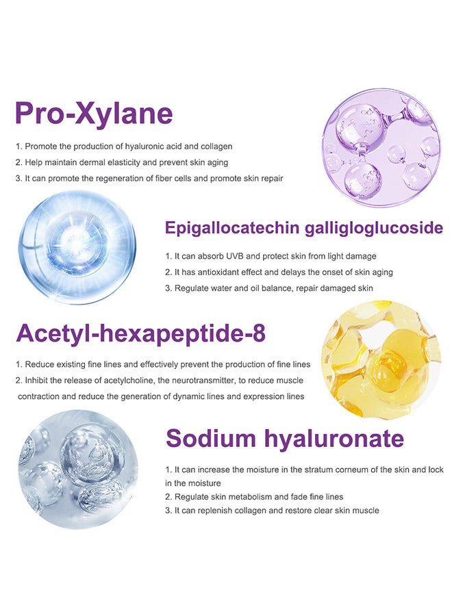 Pro-Xylane Face Serum, Anti-Aging And Anti-Wrinkle Formula To Promote Collagen Synthesis, Tender And Moisturize Skin, Reduce Fine Lines And Reveal Youthful Radiance