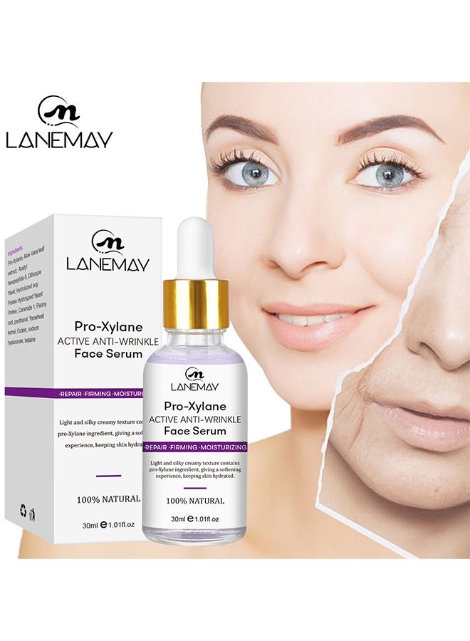 Pro-Xylane Face Serum, Anti-Aging And Anti-Wrinkle Formula To Promote Collagen Synthesis, Tender And Moisturize Skin, Reduce Fine Lines And Reveal Youthful Radiance