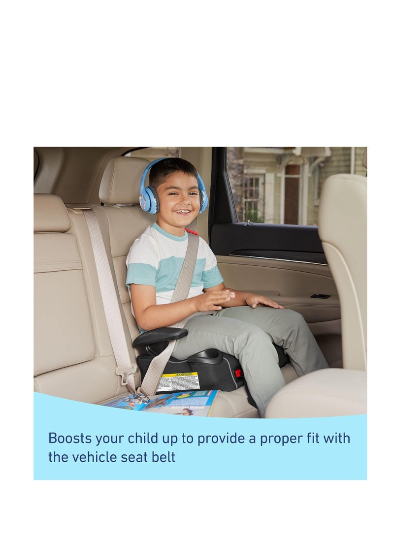 GracoÂ® TurboBoosterÂ® LX Backless Booster with Affix Latch | Backless Booster Seat for Big Kids Transitioning to Vehicle Seat Belt (Rio)