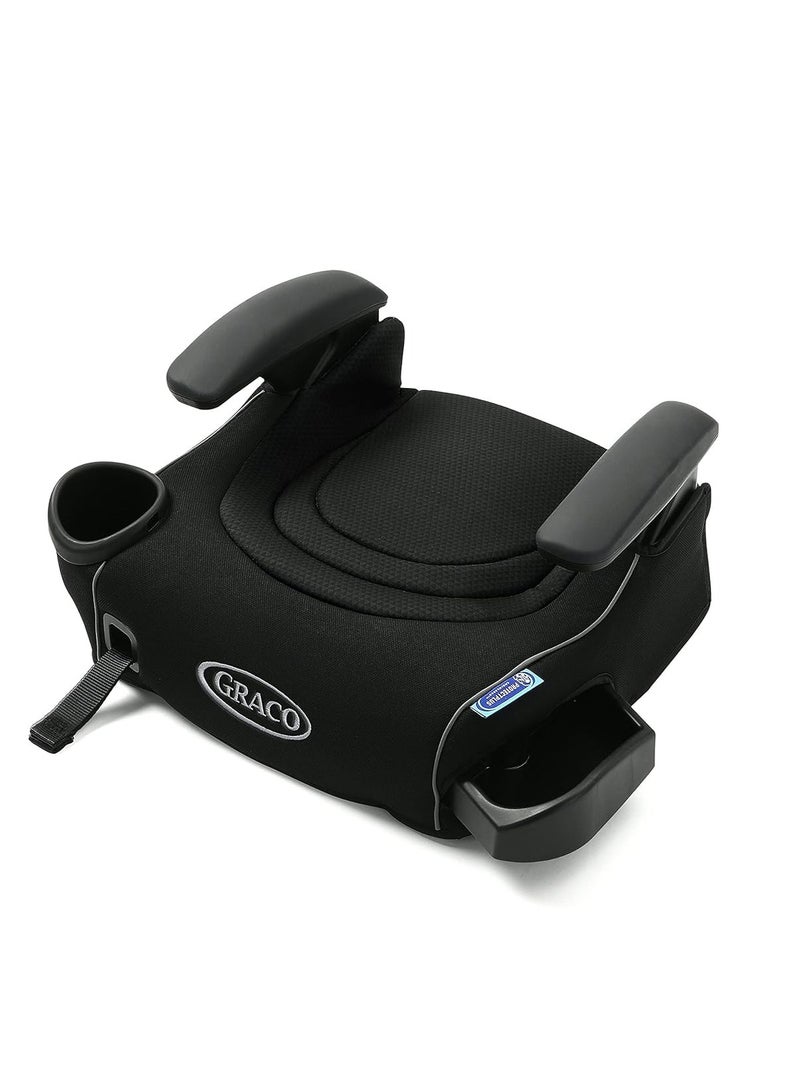 GracoÂ® TurboBoosterÂ® LX Backless Booster with Affix Latch | Backless Booster Seat for Big Kids Transitioning to Vehicle Seat Belt (Rio)