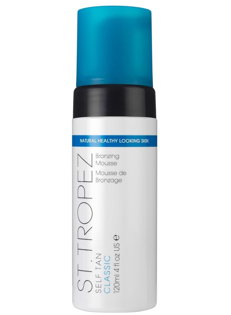 ST TROPEZ self tan classic bronzing mousse original tan streak free finish develops in 4-8 hours vegan natural & cruelty free 4 fl oz