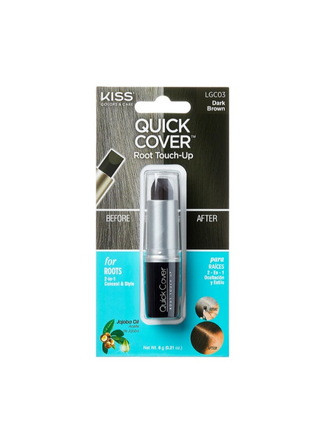 Quick Cover Blend Away Gray Hair Touch Up Dark Brown 6grams