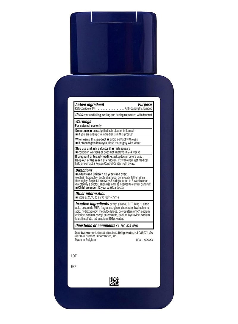 Nizoral anti-dandruff shampoo with 1% ketoconazole fresh scent 7 fl oz