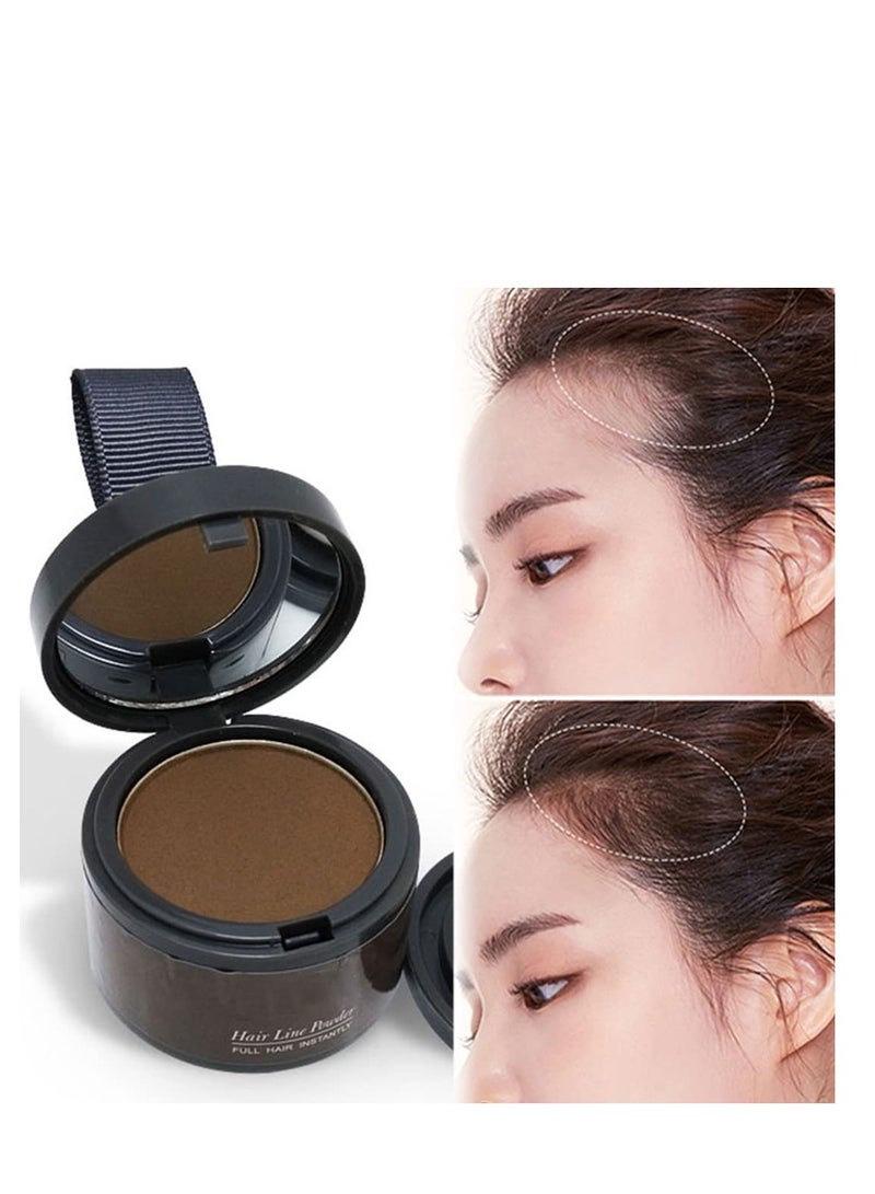 Hairline Powder black hair root dye instantly hair color shadow cover gray hair root hair touch up thin hair powder 4 grams