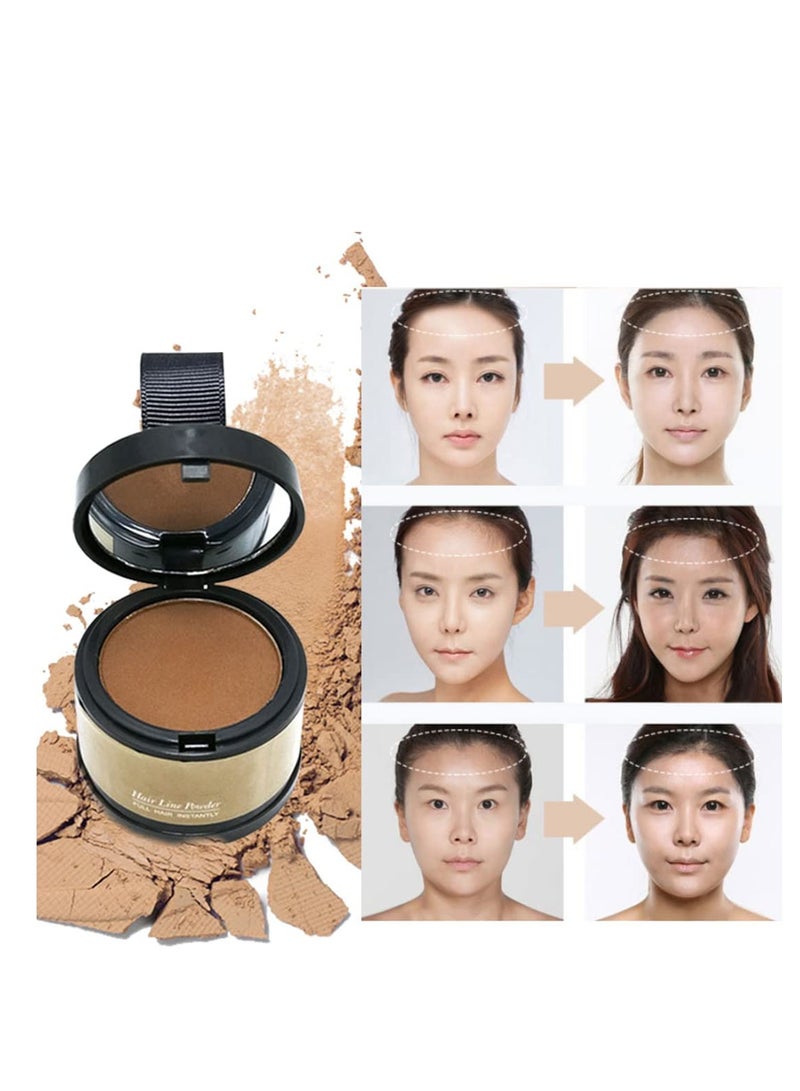 Hairline Powder black hair root dye instantly hair color shadow cover gray hair root hair touch up thin hair powder 4 grams