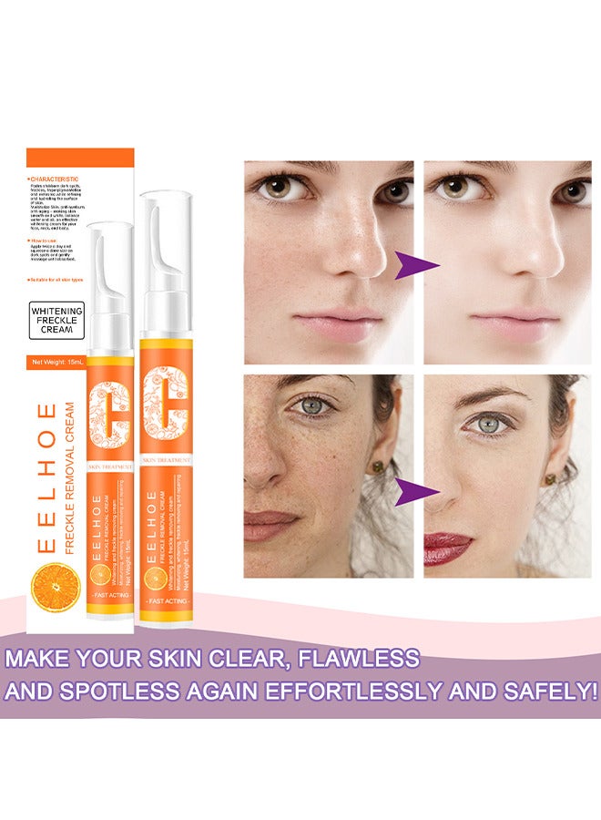 Whiteing Freckle Cream VC Brightening And Whitening Spot Removing Cream Spot Removing Pen Removing Stains And Dark Spots Pen Improving Skin Tone Brightening And Whitening Spot Removing Cream