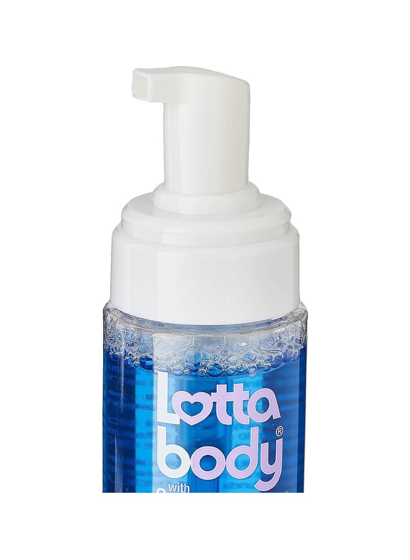 Lottabody Coconut Oil and Shea Wrap Me Foaming Curl Mousse , Creates Soft Wraps, Hair Mousse for Curly Hair, Defines Curls, Anti Frizz, 7 Fl Oz