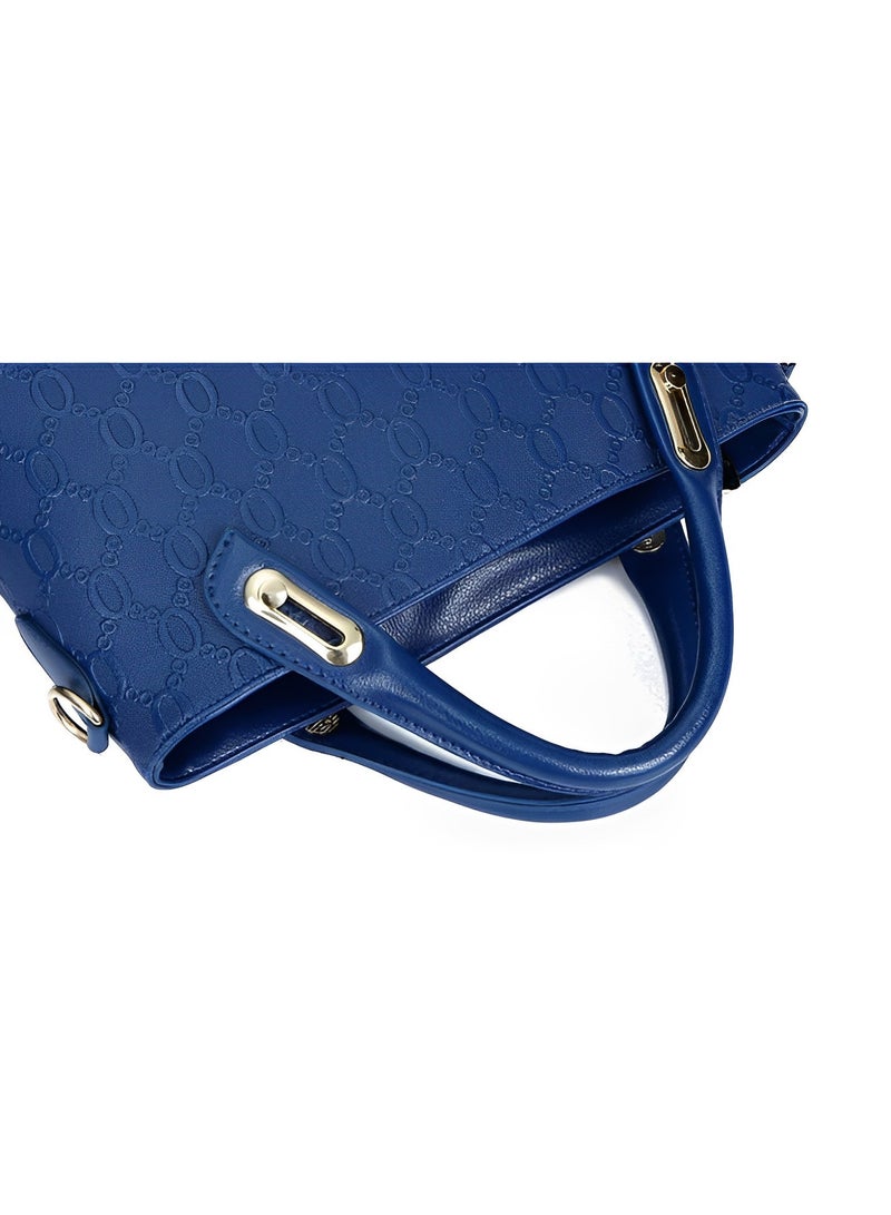 Women's 4 Pcs Handbags Set Top Handle Shoulder Crossbody Bag Handle Satchel Hobo Handbag Set Large Tote & Purse & Shoulder Bag & Card Holder Tote Bag