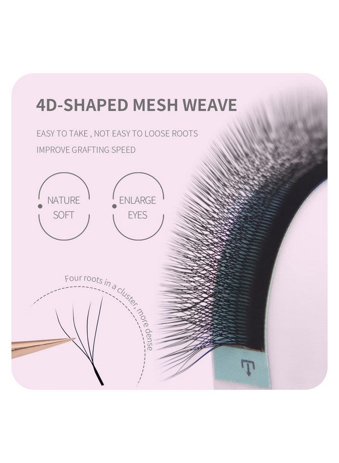 4D Premade Fan W Shape Eyelash Extensions 0.07 D Curl 913Mm Mix Volume Self Fanning False Lashes Makeup Supplies Professional Use Lash Extension(0.07 D913Mm Mix)