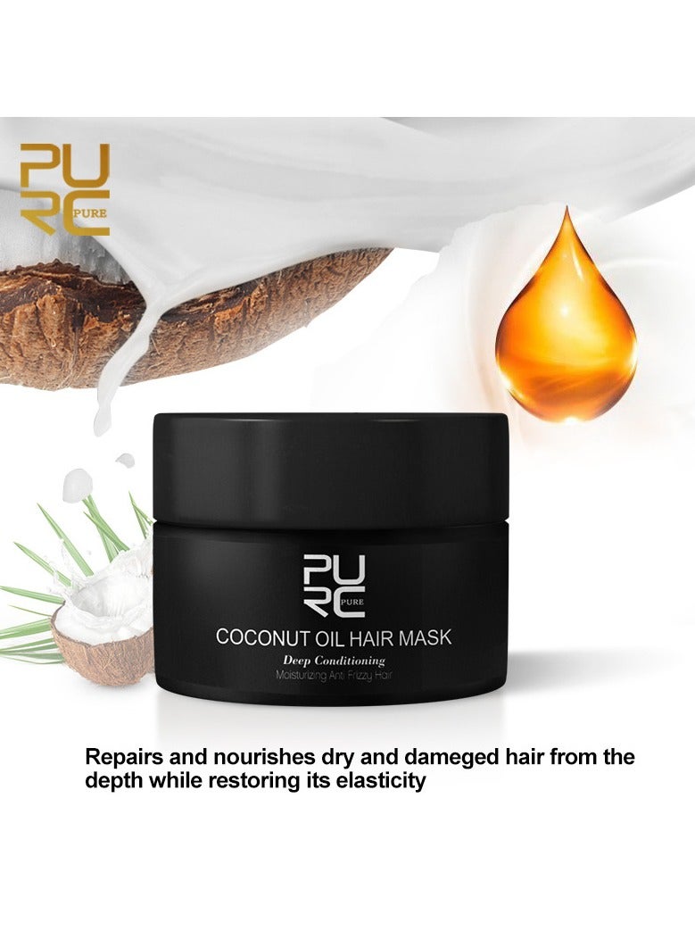 PURC Baked Oil Cream Coconut Oil Hair Mask Repairs Dry and Frizzy Hair Mask