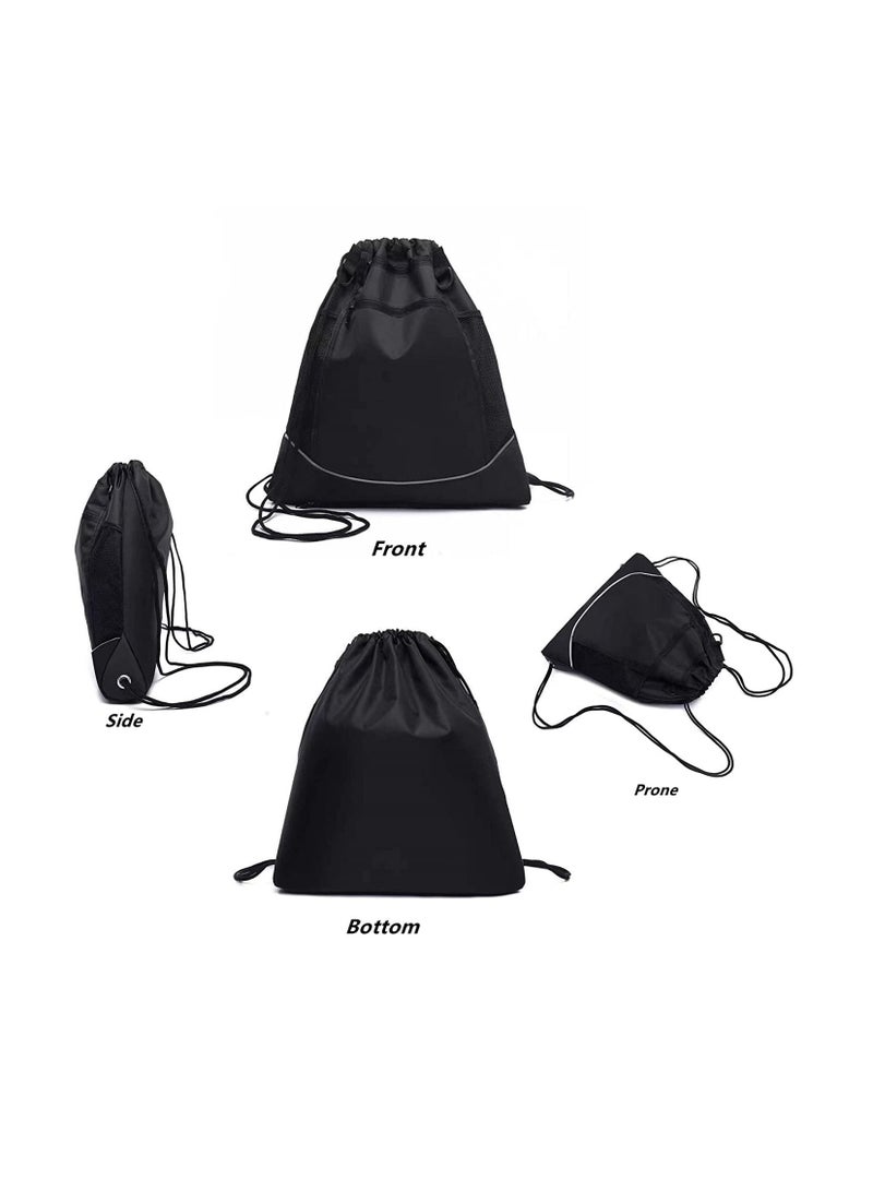 Drawstring pocket backpack, men's and women's outdoor travel sports basketball football swimming riding bag