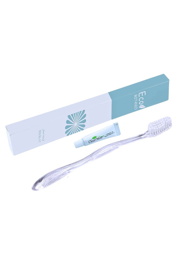 Bulk Set Pack of 50 Hotel Amenities Disposable Travel Dental Kit For Adults & Kids