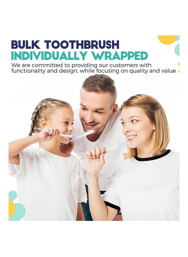 Bulk Set Pack of 50 Hotel Amenities Disposable Travel Dental Kit For Adults & Kids