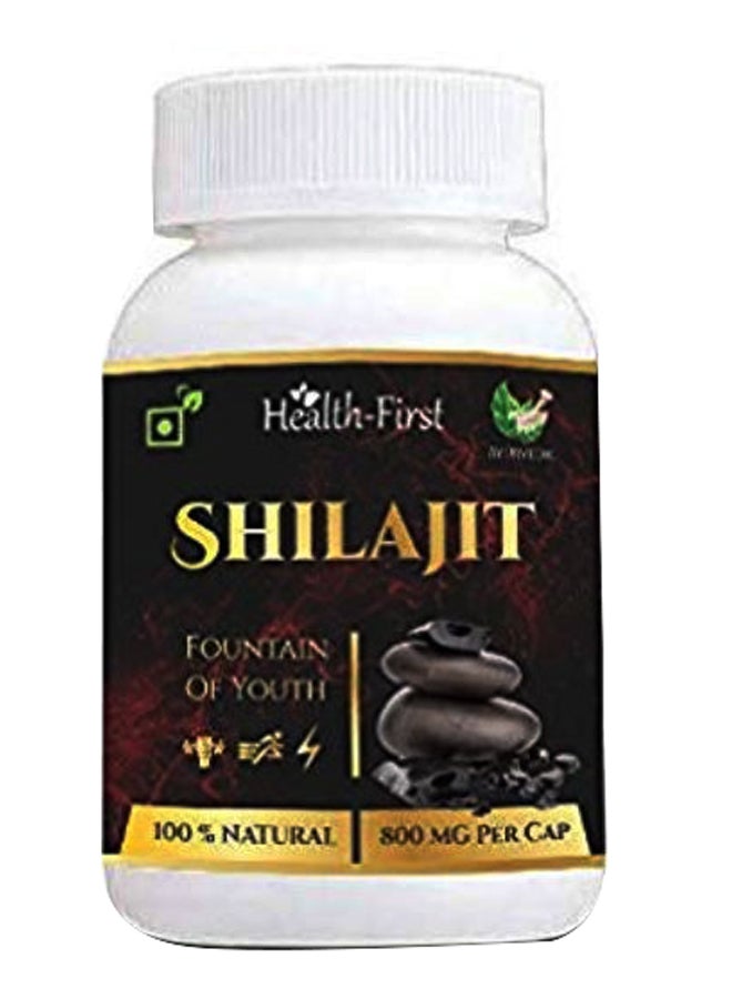 Health first Shilajit Extracts 800 Mg 60 Capsules