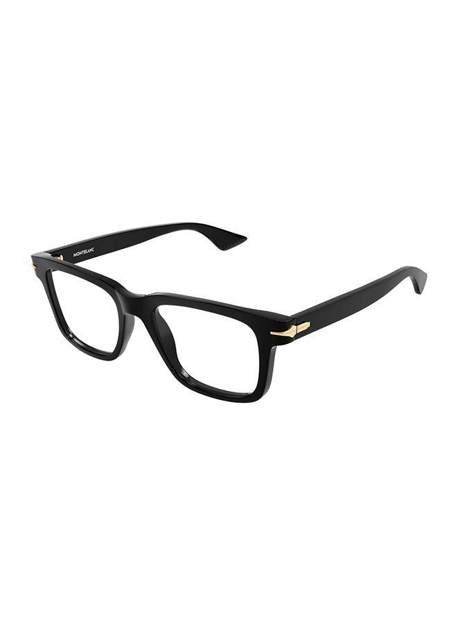 Men's Rectangle Eyeglasses - MB0266O 001 52 - Lens Size: 52 Mm