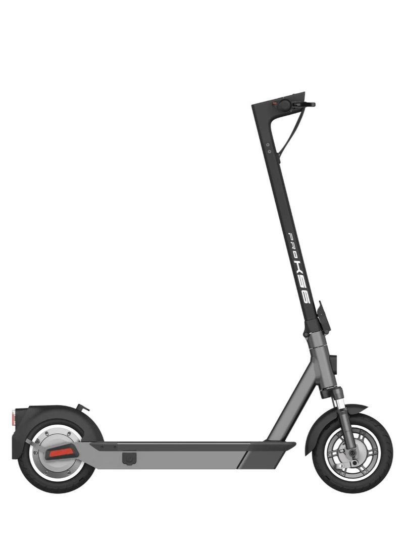 Electric Kick Scooter Ks6 Pro Adults Electric Scooter-Ks6 Pro 800W Motor, 55 Kilometers Long Range & 30 Kmp/H, With Self-Healing Tubeless/Hollow Honeycomb Tires