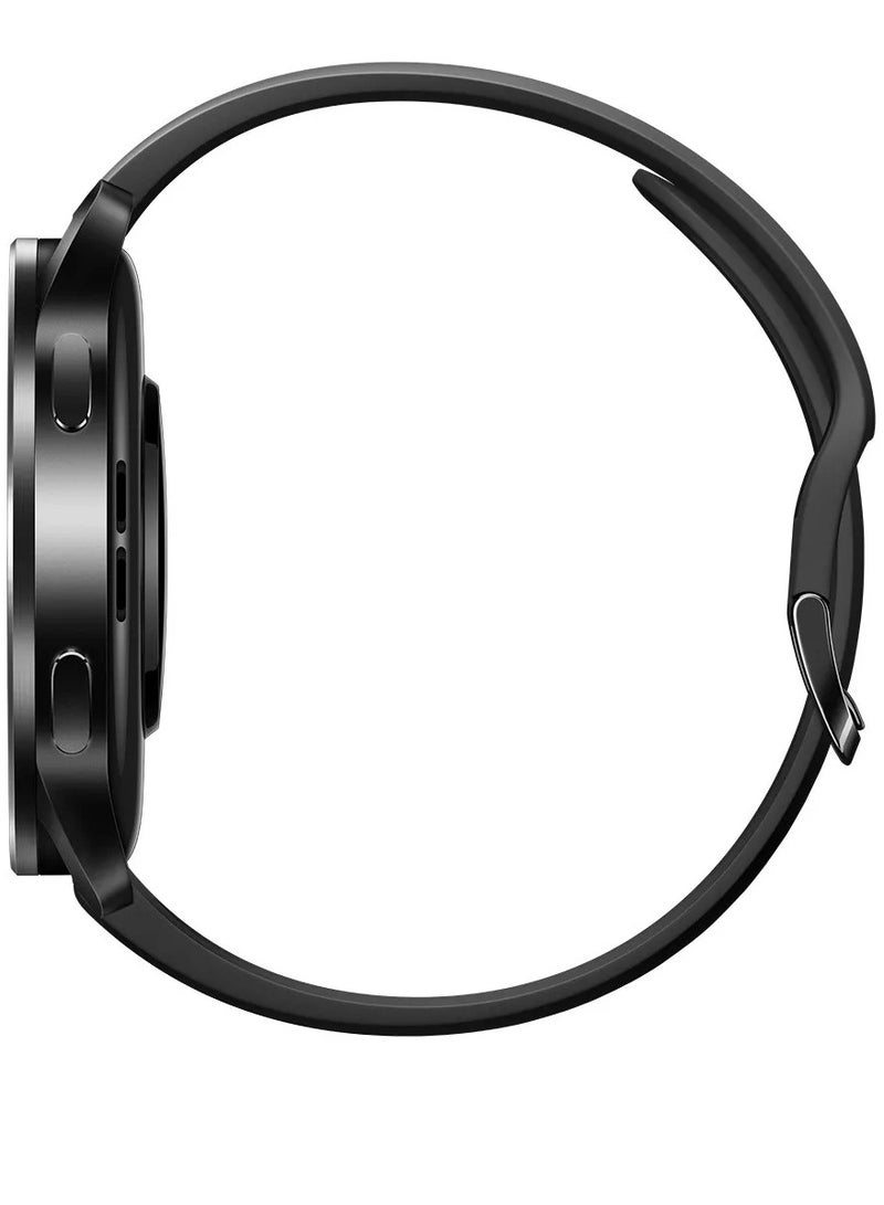 486 mAh Watch S3 1.43 Inch Amoled Bluetooth 5.2 Heart Rate Blood Oxygen Monitoring Global Version Black
