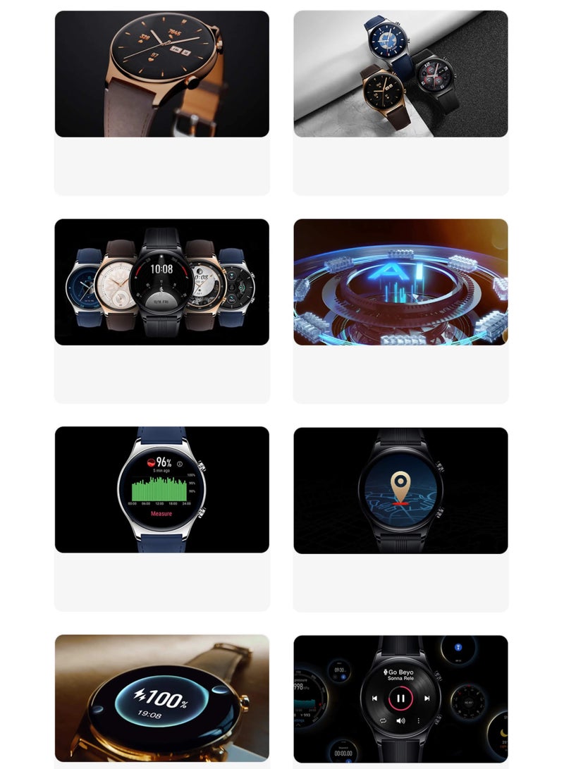 451 mAh Watch GS 3 Smartwatch With 1.43