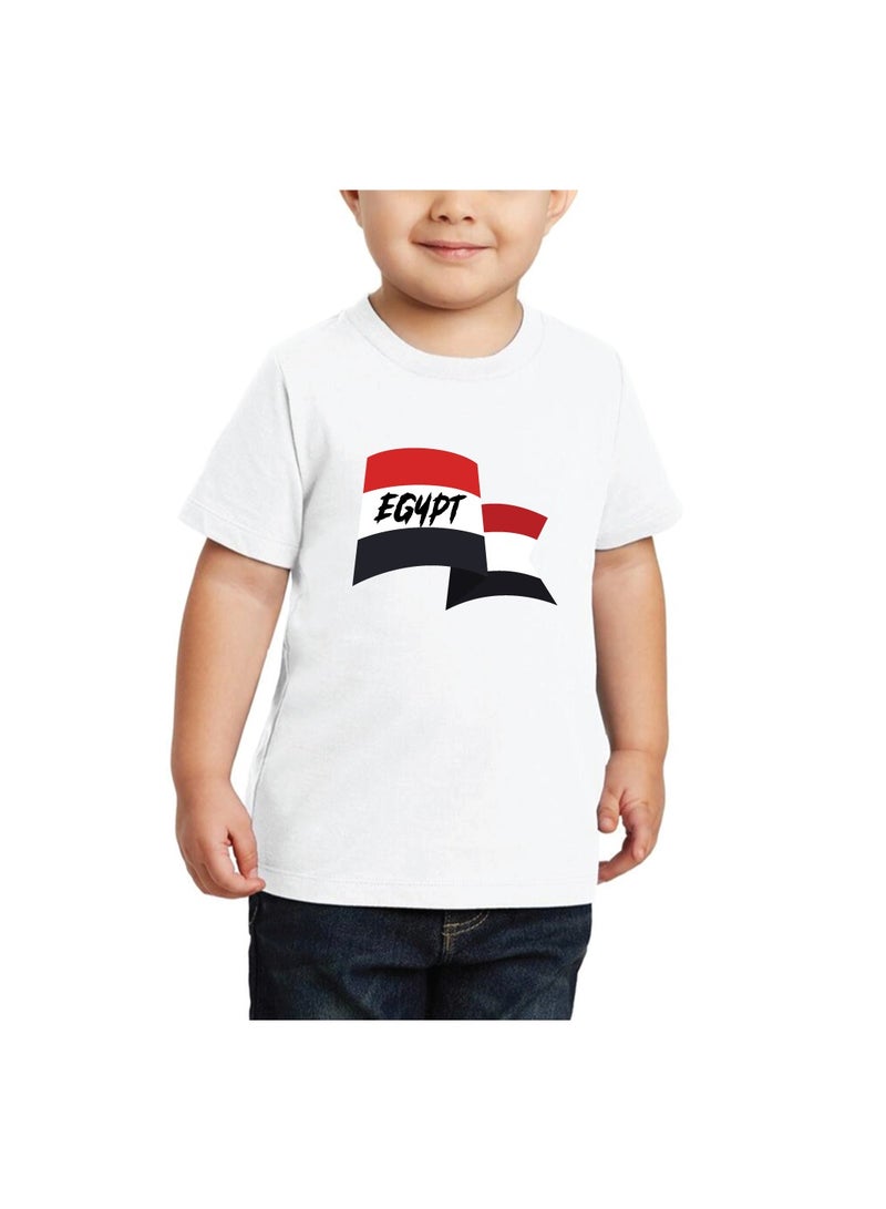 Egypt National Day Gift Set for Boys - T-Shirt - Cap - Badge and Flag Set - Celebrate Egypt National Day with this Kids Combo Pack in Style