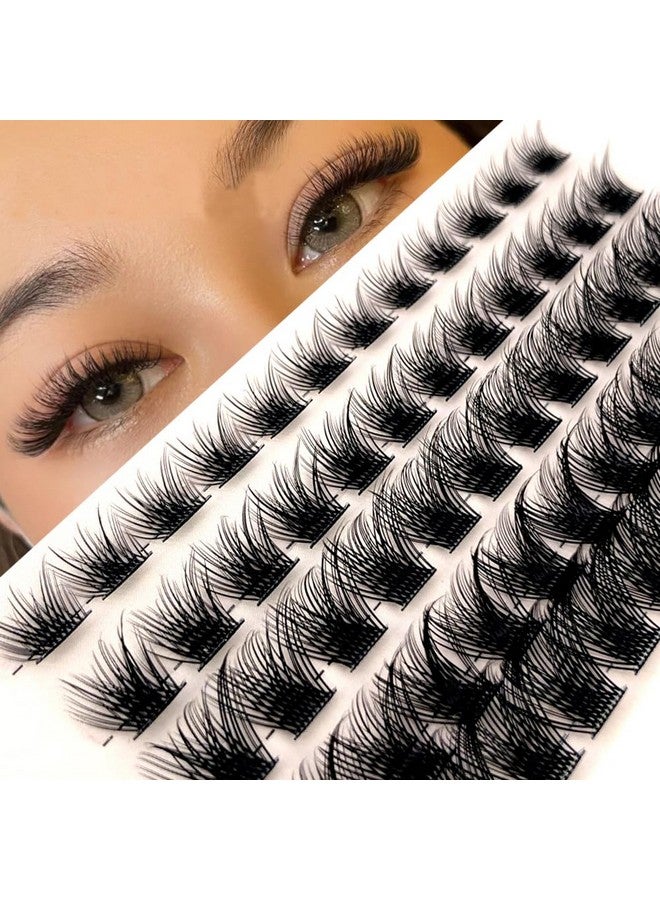 Lash Clusters Diy Eyelash Extensions 60 Clusters Lashes 0.07Mm D Curl Lash Mega Volume Individual Lashes Eyelash Clusters Extensions Wispy Lashes Cluster Diy At Home (B4 D916Mmmix)