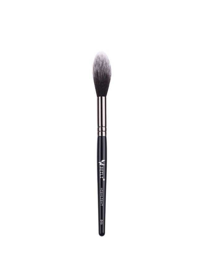 Tapered Highlighter Brush Makeup For Cheekbone Highlighting Bronzer Blush Contour Face Eyes Brows With Cream Powder Mineral Cosmetics Vegan Makeup Toolblending Contouring Face Brush