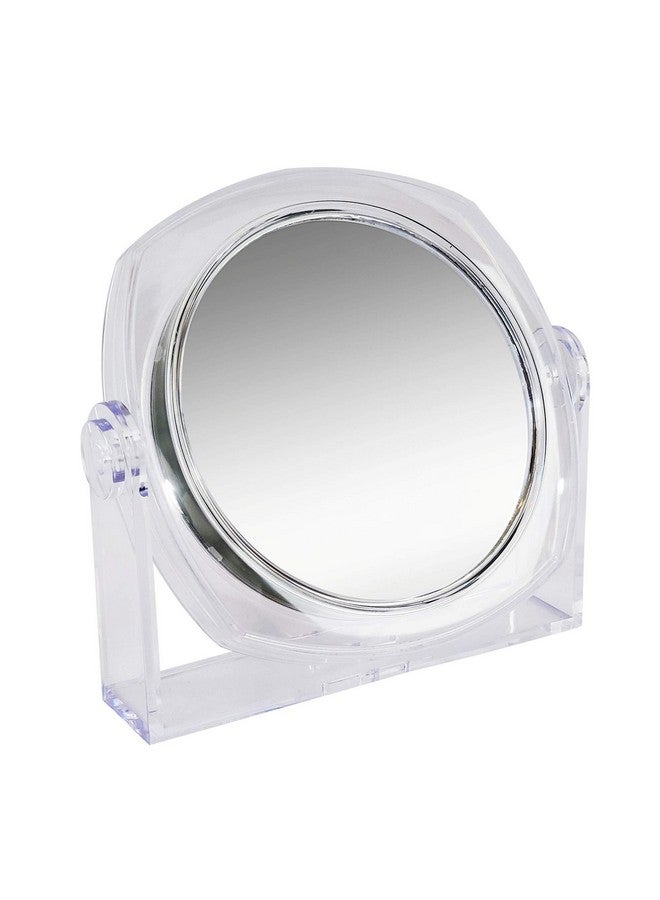 Clear Vanity Mirror1X 10X M821 Mirror Clear Acrylic 6.5 Inch (Pack Of 1)