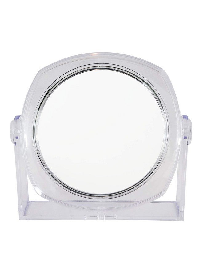 Clear Vanity Mirror1X 10X M821 Mirror Clear Acrylic 6.5 Inch (Pack Of 1)