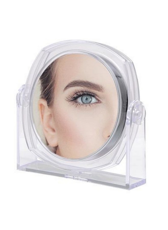 Clear Vanity Mirror1X 10X M821 Mirror Clear Acrylic 6.5 Inch (Pack Of 1)