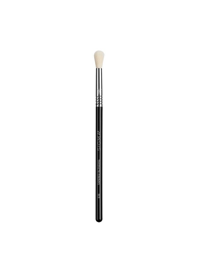 Professional E35 Tapered Blending Synthetic Eye Makeup Brush With Sigmatech® Fibers For Highlightinglining And Blending Eyes