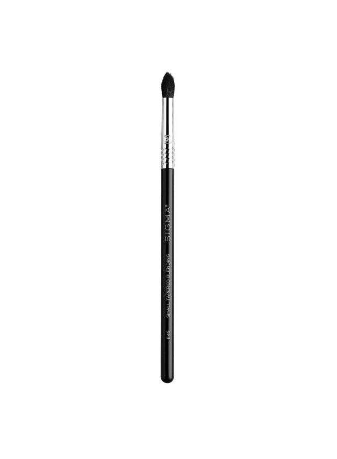 Professional E45 Eye Makeup Brushsmall Tapered Eyeshadow Blending Brush With Sigmatech® Fibers For Seamless Eyeshadow Blendingpointed Eyeshadow Brush For The Perfect Cut Crease