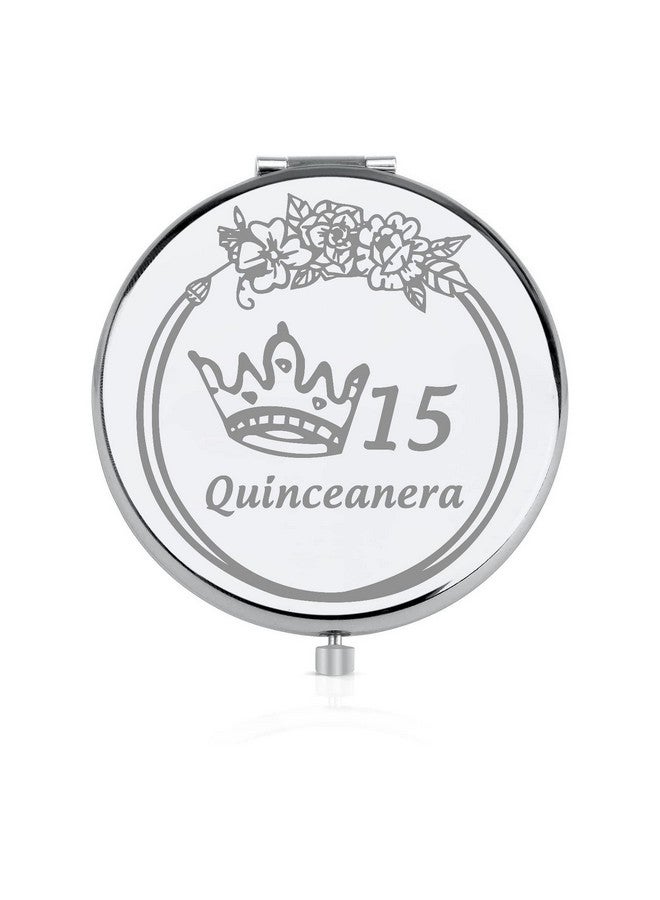 15 Quinceanera Compact Mirror Sweet 15 Gift Quinceanera 15Th Birthday Party Mirror Gift Happy 15Th Birthday Gift