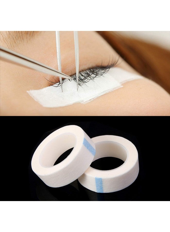 24 Rolls White Eyelash Tapeadhesive Fabric Lash Tapes For Eyelash Extension Supply