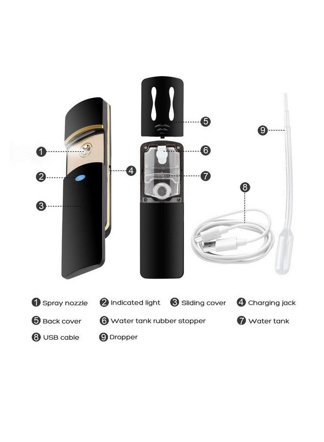 Exquisite Face Misterportable Nano Mist Sprayermini Facial Mistercool Face Moisturizinghandy Hydrating Nano Mister For Lash Extensionsskin Hydration Refreshing Chic And Easy To Use And Carry