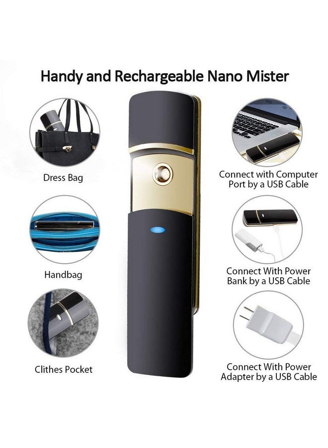 Exquisite Face Misterportable Nano Mist Sprayermini Facial Mistercool Face Moisturizinghandy Hydrating Nano Mister For Lash Extensionsskin Hydration Refreshing Chic And Easy To Use And Carry