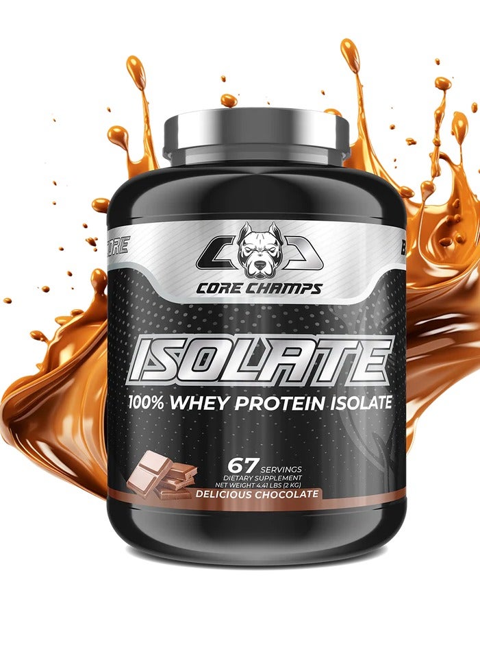 CORE CHAMPS ISOLATE 4.4LBS/2KG DELICIOUS CHOCOLATE