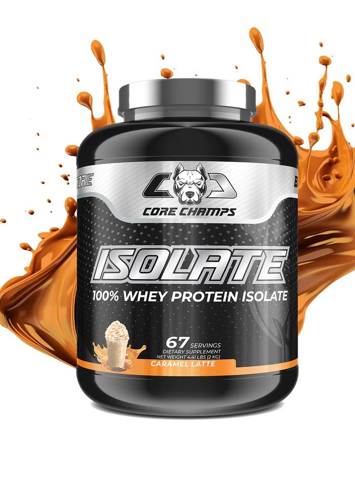 CORE CHAMPS ISOLATE 4.4LBS/2KG CARAMEL LATTE